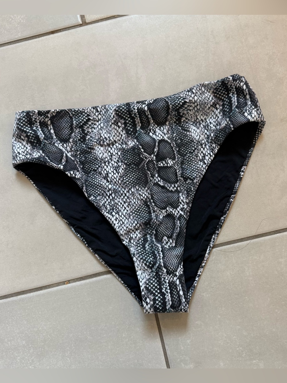 Onia Snake Print Bikini Bottoms
